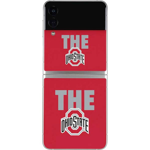 Ohio State University The Ohio State Buckeyes Galaxy Z Flip4 5G Skin